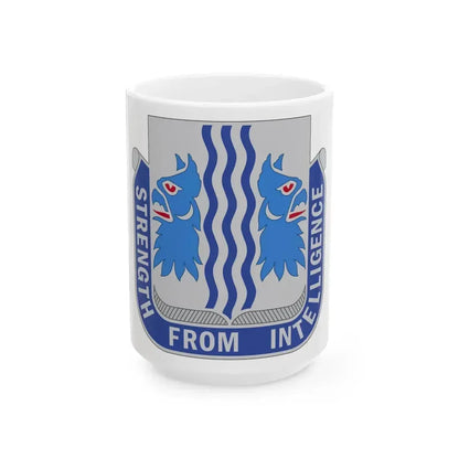 229 Military Intelligence Battalion (U.S. Army) White Coffee Mug 15oz - Go Mug Yourself