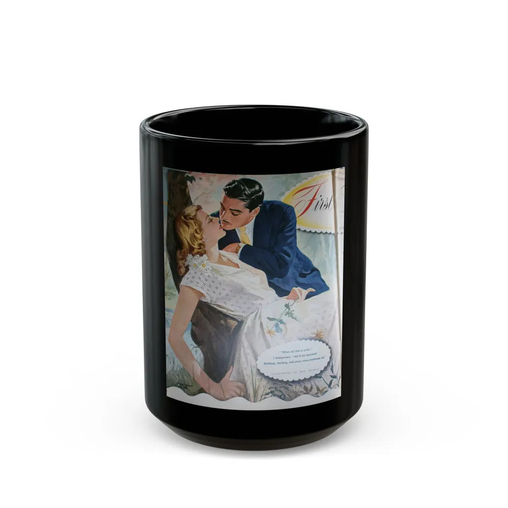 First Love - Black Coffee Mug-15oz-Go Mug Yourself