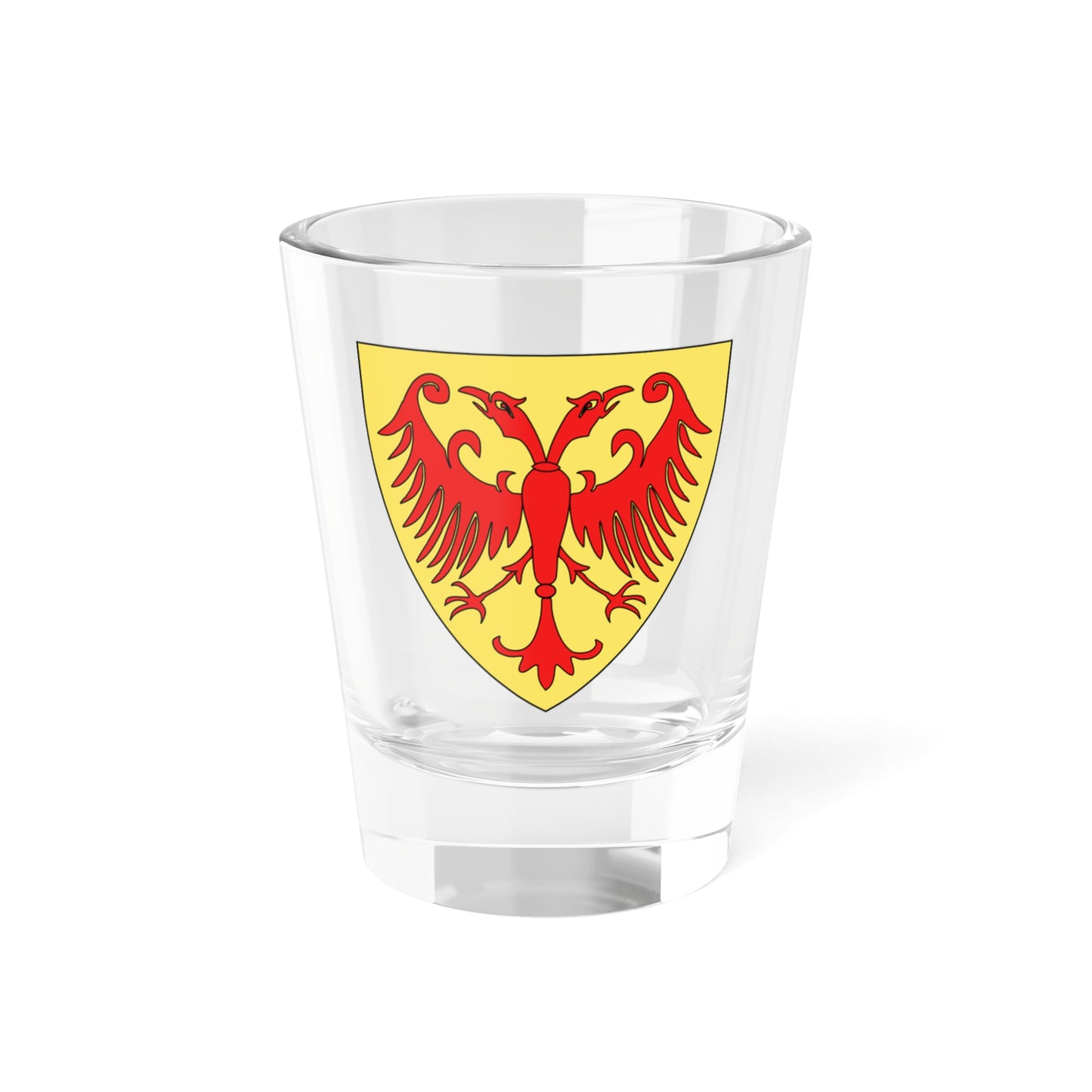 Coat of arms of the Kingdom of Serbia (medieval) - Shot Glass 1.5oz