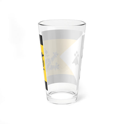 Bas-Leon traditional district flag (France) Pint Glass 16oz
