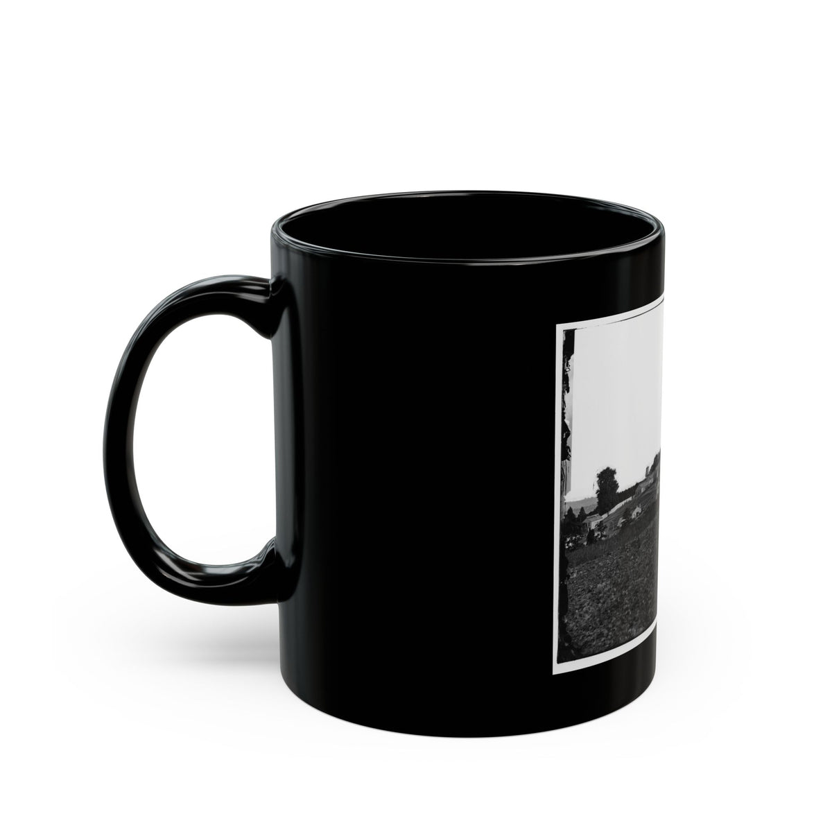 Washington, D.C. General View Of Harewood Hospital, On Farm Of W. W. Corcoran, 7th Street Road Near Soldiers' Home (U.S. Civil War) Black Coffee Mug