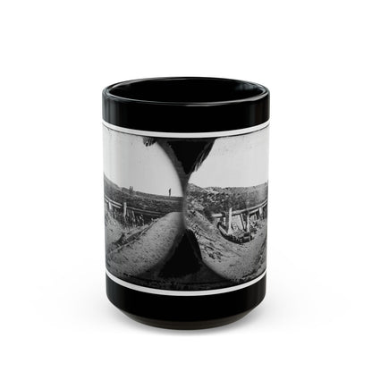 Fort Fisher, N.C. Interior Of The  Pulpit ; Another View (U.S. Civil War) Black Coffee Mug