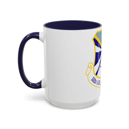 552d Air Control Wing (U.S. Air Force) Accent Coffee Mug