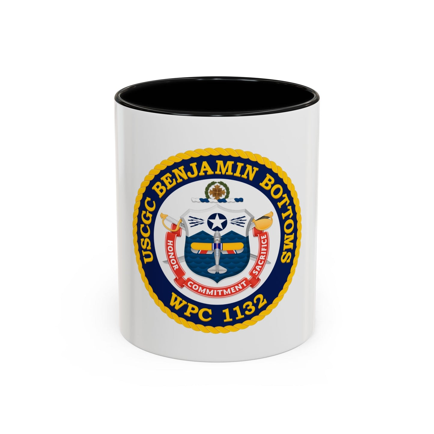 USCGC Benjamin Bottoms WPC 1132 (U.S. Coast Guard) Accent Coffee Mug