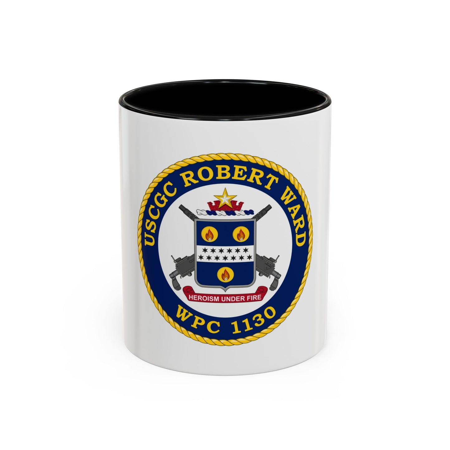 USCGC Robert Ward WPC 1130 (U.S. Coast Guard) Accent Coffee Mug