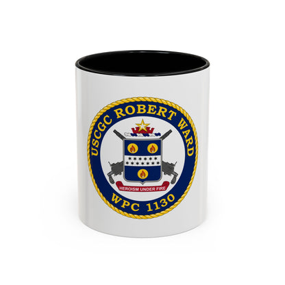 USCGC Robert Ward WPC 1130 (U.S. Coast Guard) Accent Coffee Mug