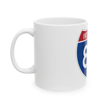 Interstate 84 Oregon Utah (U.S. Highways) White Coffee Mug