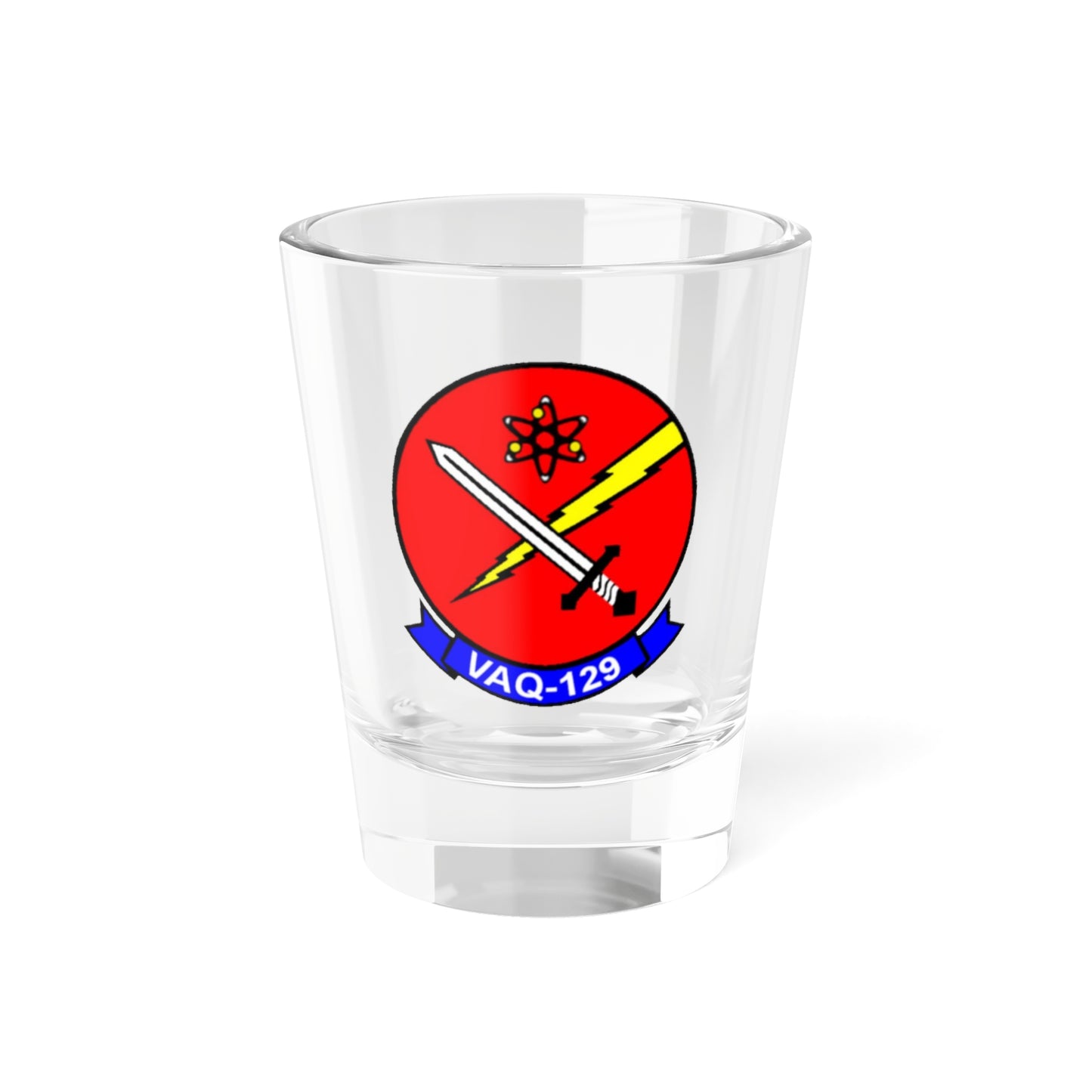 VAQ 129 (U.S. Navy) Shot Glass 1.5oz