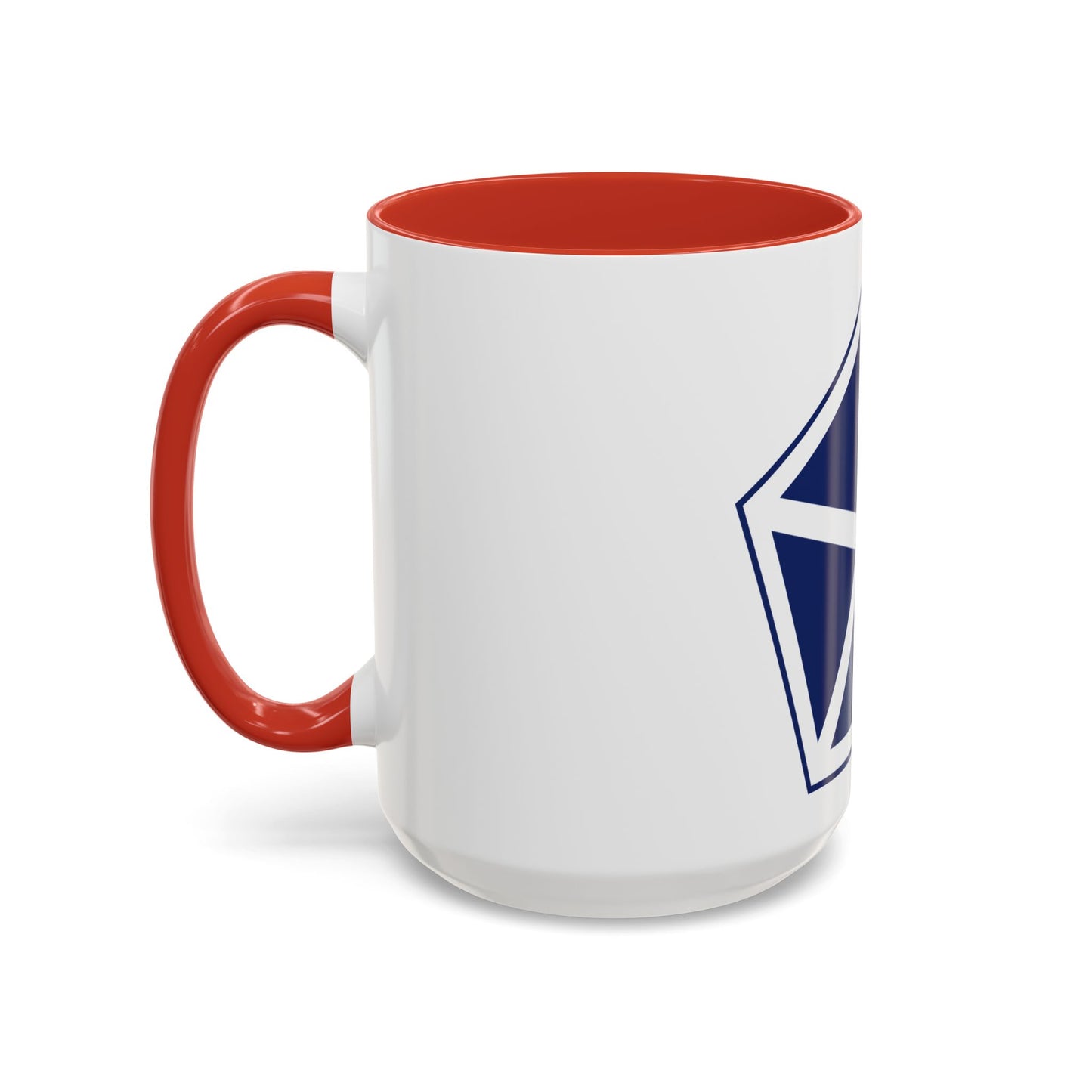 V Corps United States (U.S. Army) Accent Coffee Mug