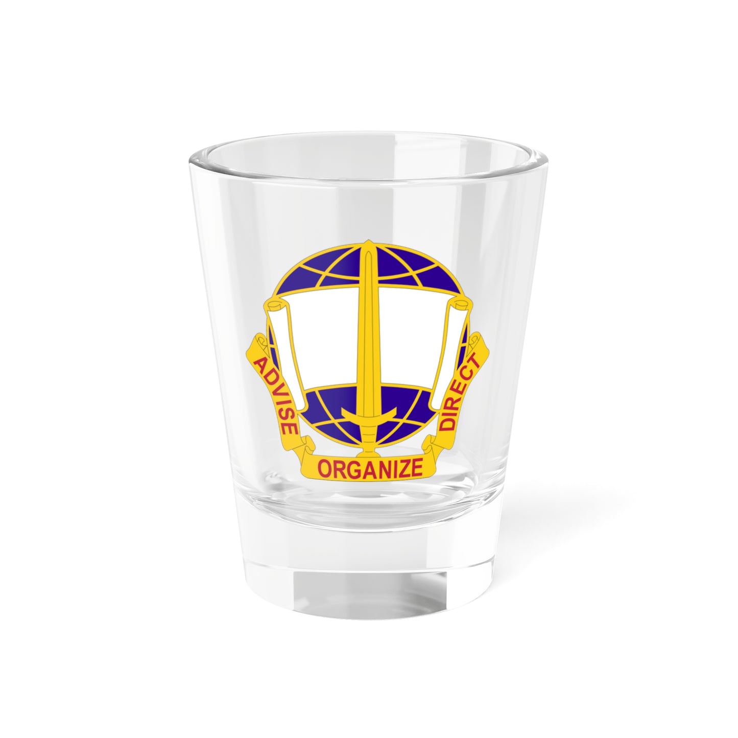 308 Civil Affairs Brigade 2 (U.S. Army) Shot Glass 1.5oz