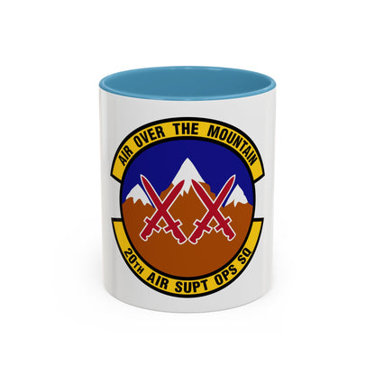 20 Air Support Operations Squadron ACC (U.S. Air Force) Accent Coffee Mug
