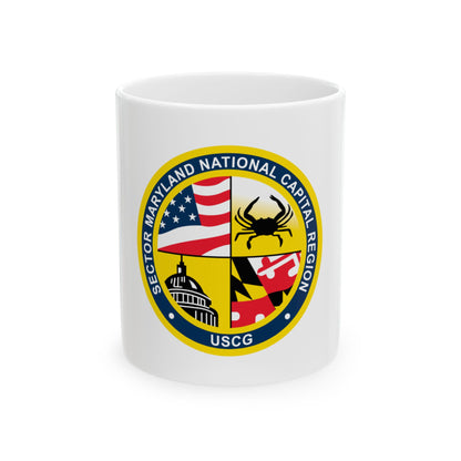 USCG Sector Maryland NRC (U.S. Coast Guard) White Coffee Mug