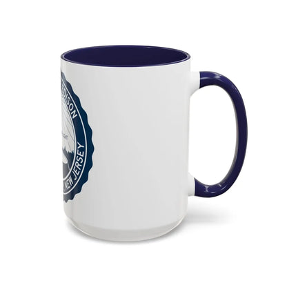 Seal of Edison NJ - Accent Coffee Mug-Go Mug Yourself