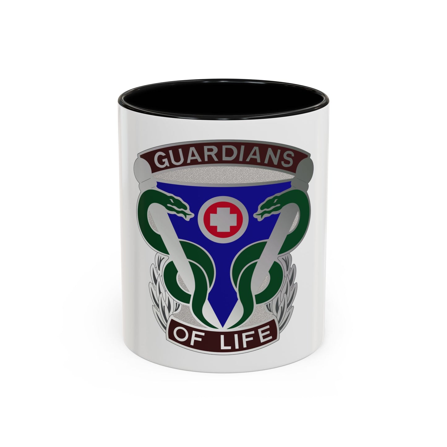 145 Surgical Hospital (U.S. Army) Accent Coffee Mug