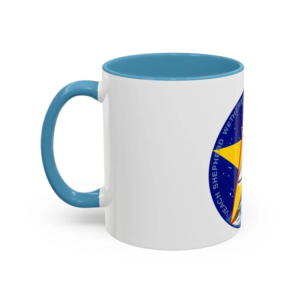 STS 52 (NASA) Accent Coffee Mug-Go Mug Yourself