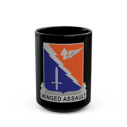 229th Aviation Regiment (U.S. Army) Black Coffee Mug-15oz-Go Mug Yourself