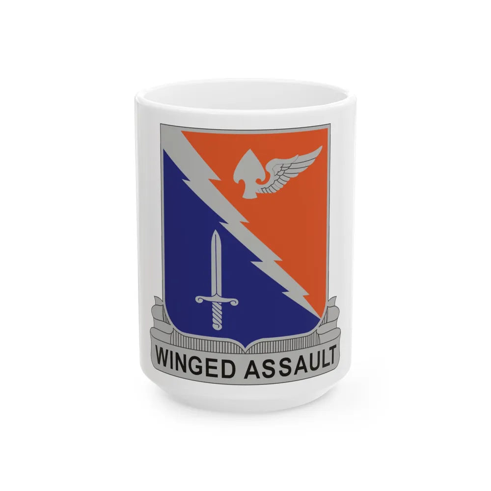 229th Aviation Regiment (U.S. Army) White Coffee Mug-15oz-Go Mug Yourself