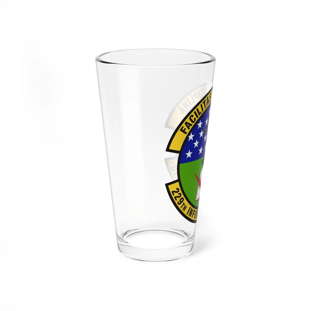 229th Information Operations Squadron (U.S. Air Force) Pint Glass 16oz-Go Mug Yourself