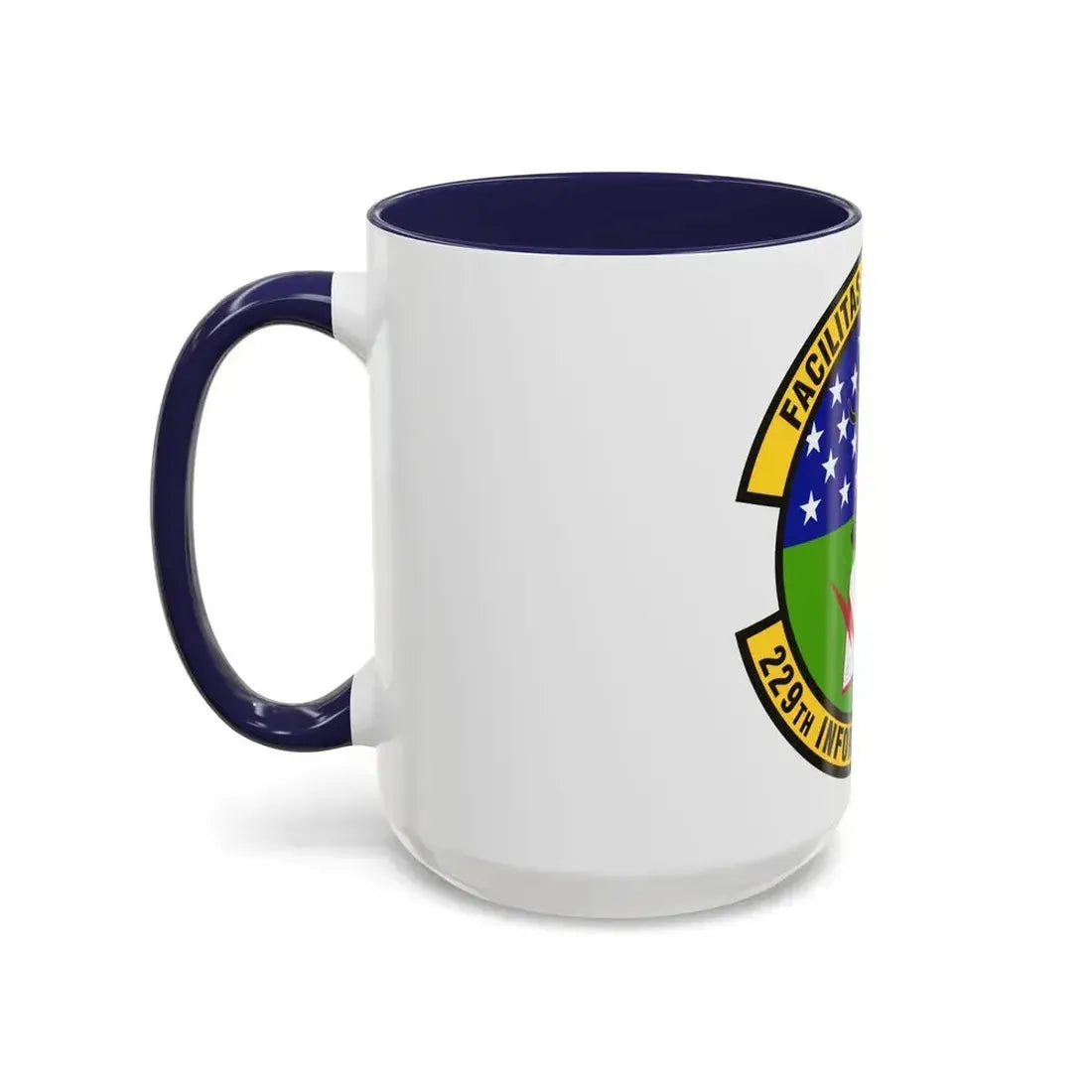 229th Information Operations Squadron (U.S. Air Force) Accent Coffee Mug - Go Mug Yourself