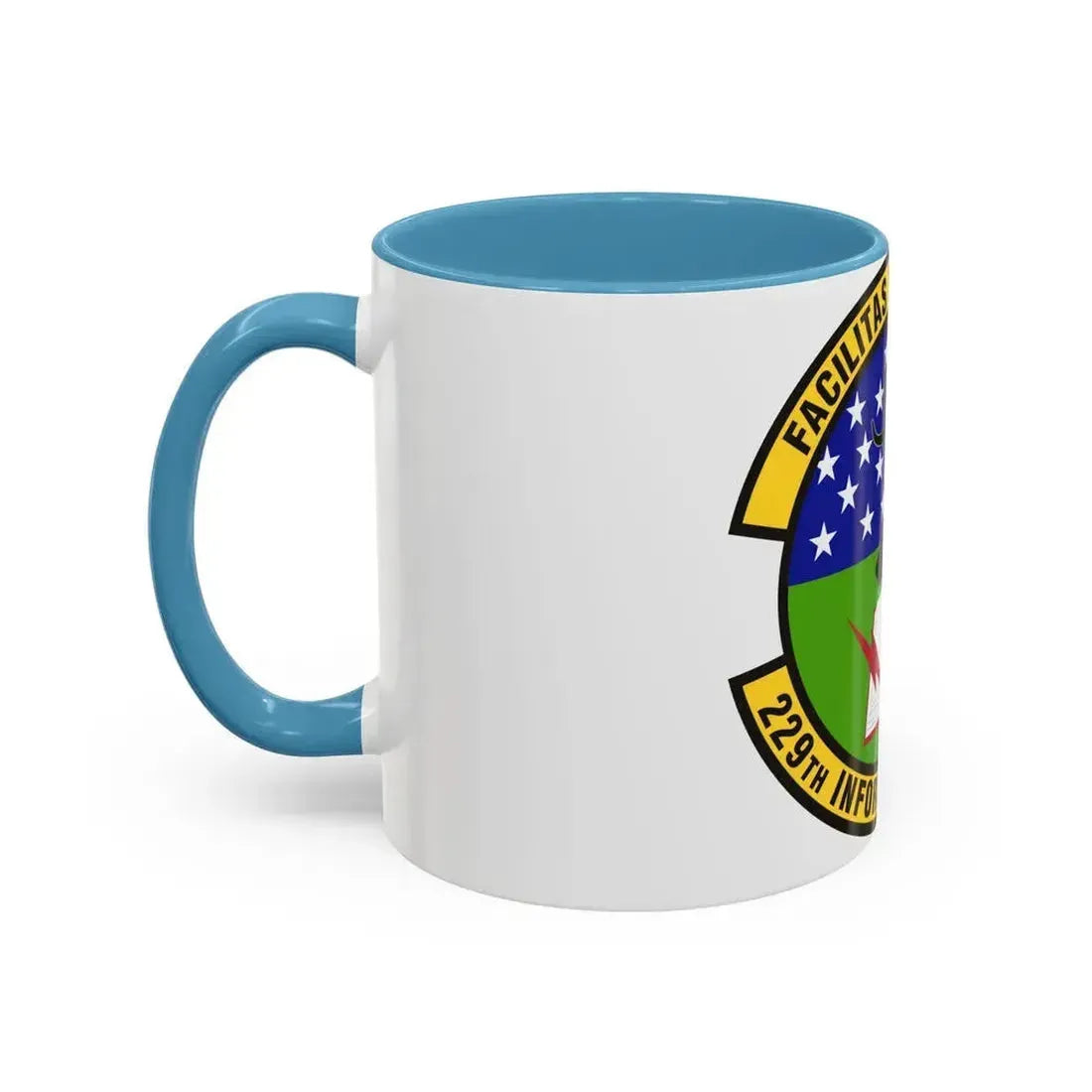 229th Information Operations Squadron (U.S. Air Force) Accent Coffee Mug - Go Mug Yourself