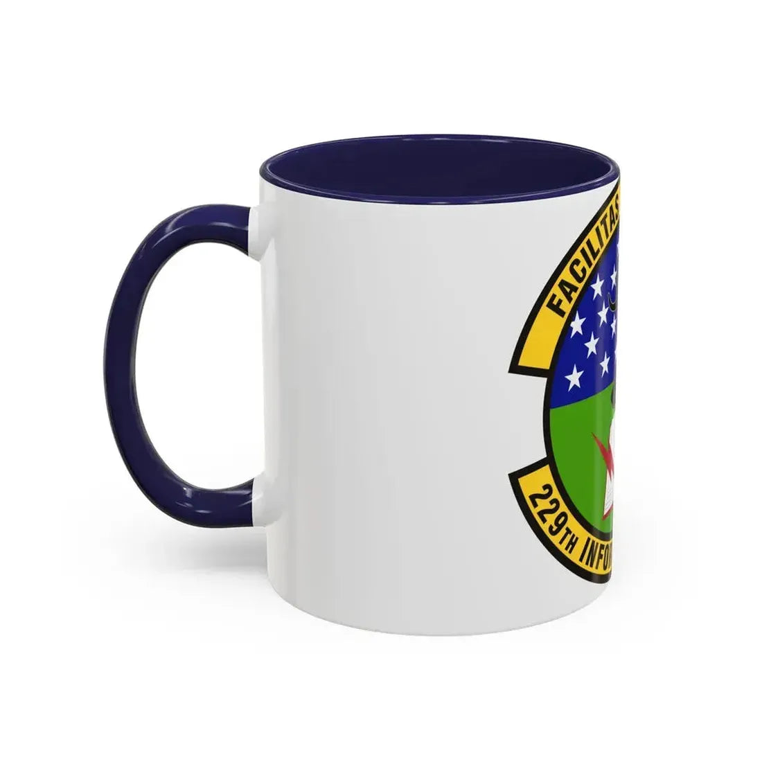 229th Information Operations Squadron (U.S. Air Force) Accent Coffee Mug - Go Mug Yourself