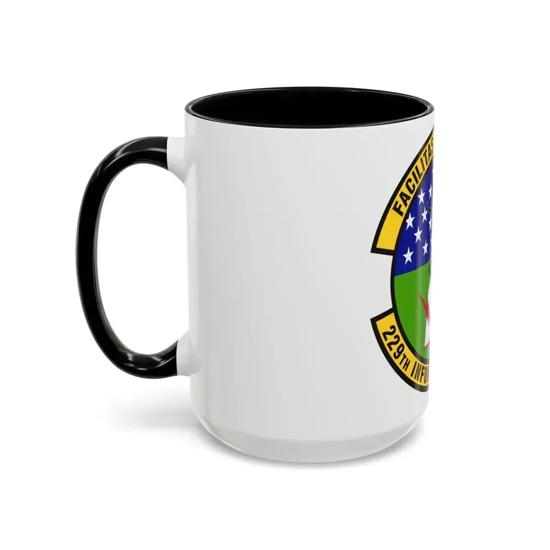 229th Information Operations Squadron (U.S. Air Force) Accent Coffee Mug - Go Mug Yourself
