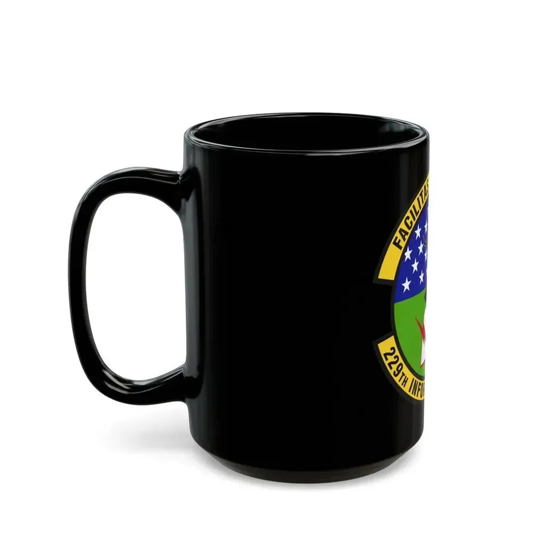 229th Information Operations Squadron (U.S. Air Force) Black Coffee Mug - Go Mug Yourself