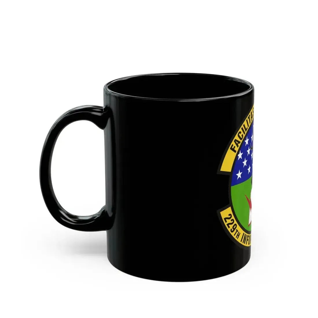 229th Information Operations Squadron (U.S. Air Force) Black Coffee Mug - Go Mug Yourself