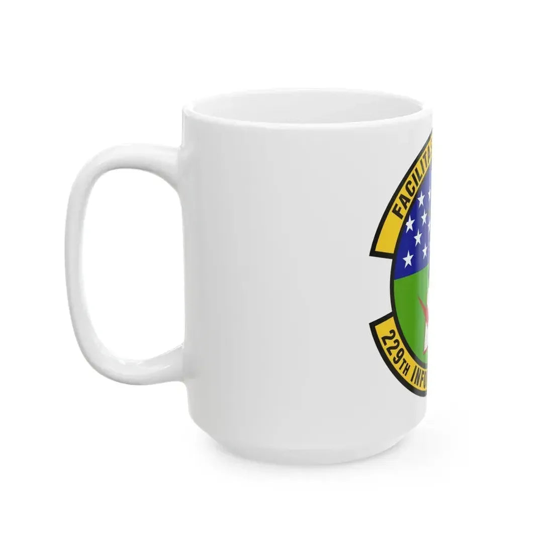 229th Information Operations Squadron (U.S. Air Force) White Coffee Mug - Go Mug Yourself