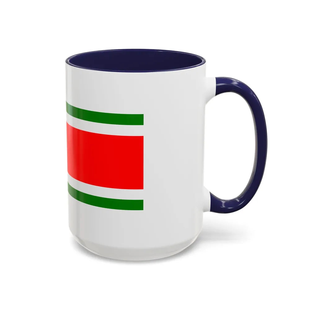 Flag of Balzan Malta - Accent Coffee Mug-Go Mug Yourself