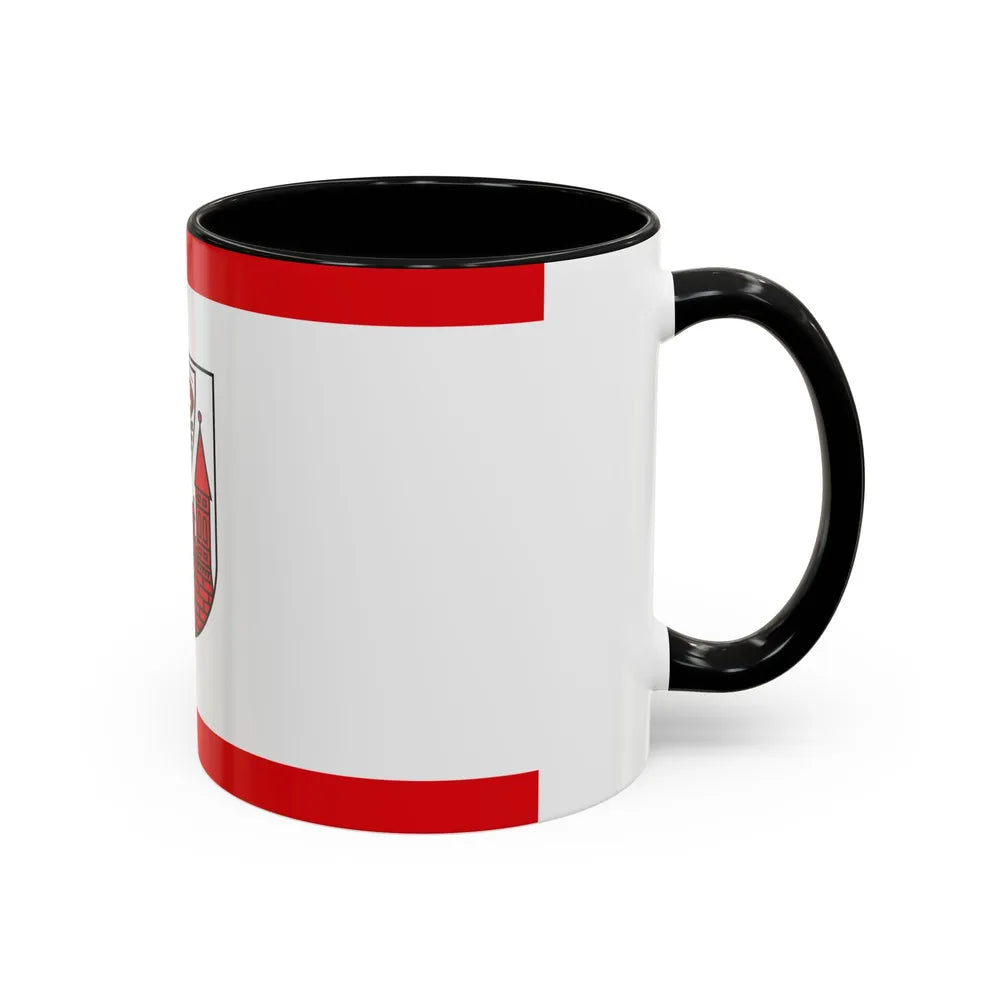 Flag of Cottbus Germany - Accent Coffee Mug-Go Mug Yourself