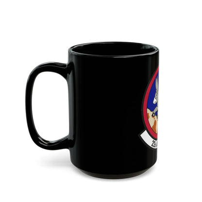 22d Airlift Squadron (U.S. Air Force) Black Coffee Mug-Go Mug Yourself