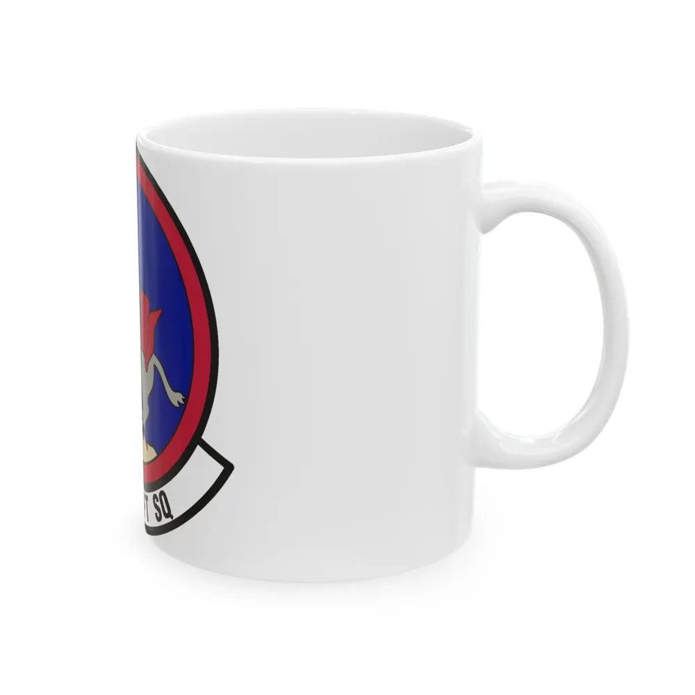 22d Airlift Squadron (U.S. Air Force) White Coffee Mug-Go Mug Yourself