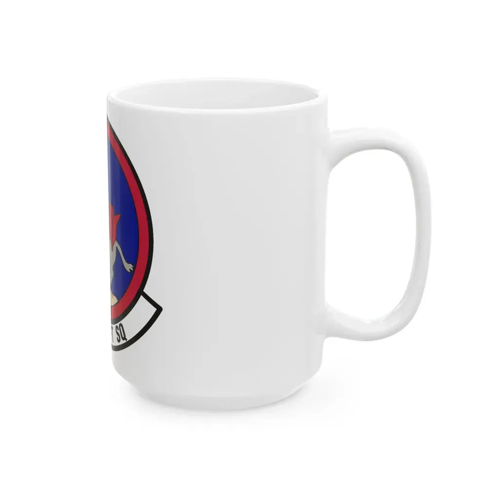 22d Airlift Squadron (U.S. Air Force) White Coffee Mug - Go Mug Yourself