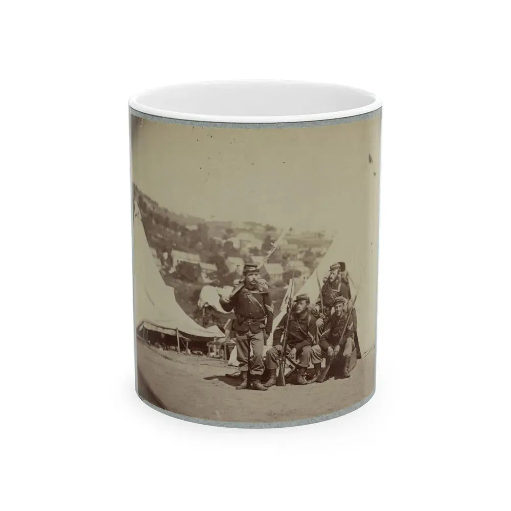 22d New York State Militia Near Harpers Ferry, Va., 1861 I.E.1862 001(2) (U.S. Civil War) White Coffee Mug 11oz - Go Mug Yourself