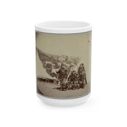 22d New York State Militia Near Harpers Ferry, Va., 1861 I.E.1862 001(2) (U.S. Civil War) White Coffee Mug 15oz - Go Mug Yourself