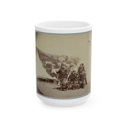 22d New York State Militia Near Harpers Ferry, Va., 1861 I.E.1862 001(2) (U.S. Civil War) White Coffee Mug 15oz - Go Mug Yourself
