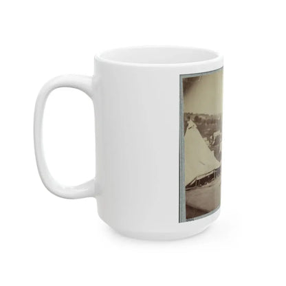 22d New York State Militia Near Harpers Ferry, Va., 1861 I.E.1862 001(2) (U.S. Civil War) White Coffee Mug - Go Mug Yourself