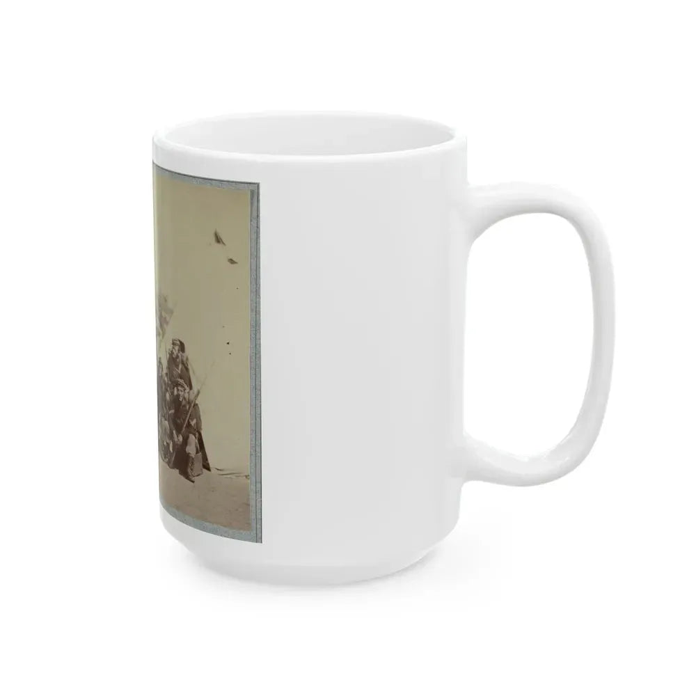 22d New York State Militia Near Harpers Ferry, Va., 1861 I.E.1862 001(2) (U.S. Civil War) White Coffee Mug - Go Mug Yourself
