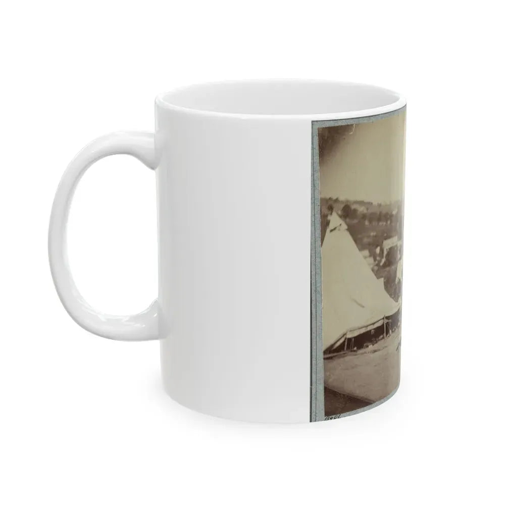 22d New York State Militia Near Harpers Ferry, Va., 1861 I.E.1862 001(2) (U.S. Civil War) White Coffee Mug - Go Mug Yourself