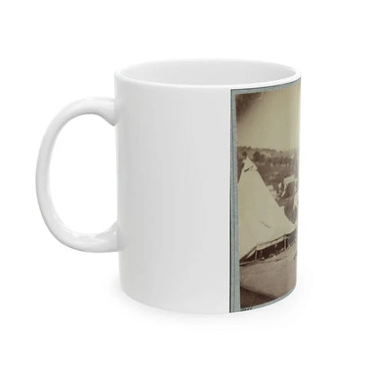 22d New York State Militia Near Harpers Ferry, Va., 1861 I.E.1862 001(2) (U.S. Civil War) White Coffee Mug - Go Mug Yourself