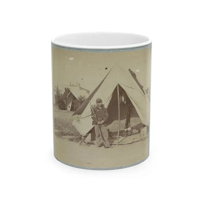 22d New York State Militia Near Harpers Ferry, Va., 1861 I.E.1862 001 (U.S. Civil War) White Coffee Mug 11oz - Go Mug Yourself