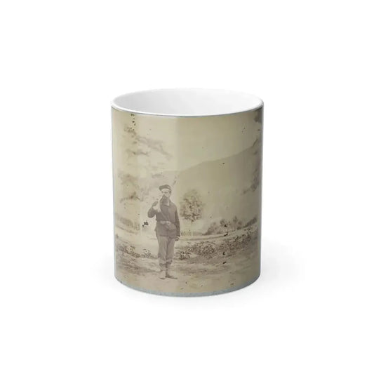 22D New York State Militia Near Harpers Ferry, Va., 1861 I.E.1862 002(2) (U.S. Civil War) Color Changing Coffee Mug 11oz Default Title - Go Mug Yourself