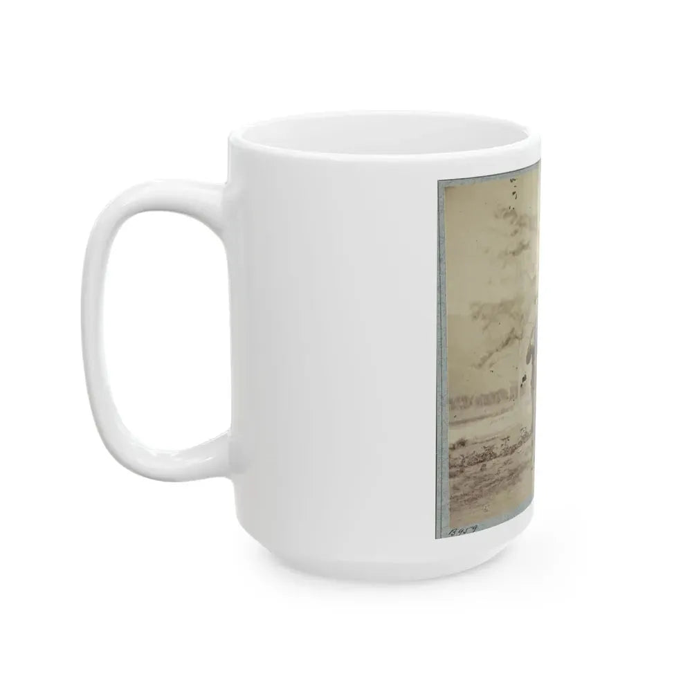 22d New York State Militia Near Harpers Ferry, Va., 1861 I.E.1862 002(2) (U.S. Civil War) White Coffee Mug - Go Mug Yourself