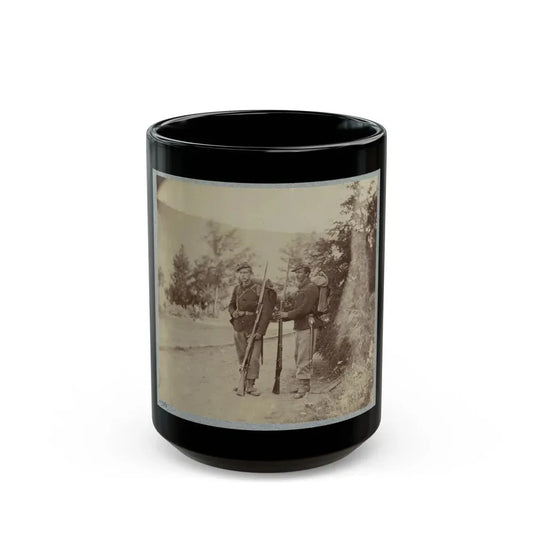 22d New York State Militia Near Harpers Ferry, Va., 1861 I.E.1862 003(2) (U.S. Civil War) Black Coffee Mug 15oz - Go Mug Yourself