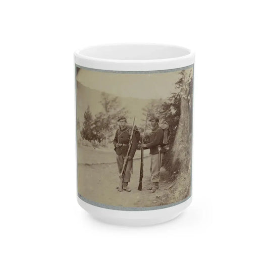 22d New York State Militia Near Harpers Ferry, Va., 1861 I.E.1862 003(2) (U.S. Civil War) White Coffee Mug 15oz - Go Mug Yourself