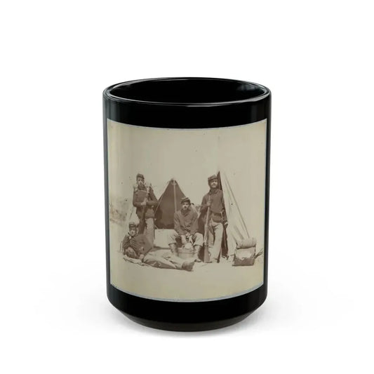 22d New York State Militia Near Harpers Ferry, Va., 1861 I.E.1862 003 (U.S. Civil War) Black Coffee Mug 15oz - Go Mug Yourself