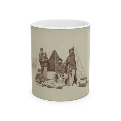 22d New York State Militia Near Harpers Ferry, Va., 1861 I.E.1862 003 (U.S. Civil War) White Coffee Mug 11oz - Go Mug Yourself