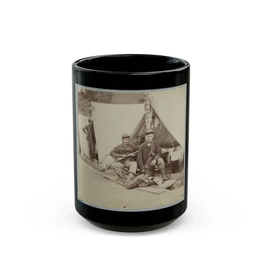 22d New York State Militia Near Harpers Ferry, Va., 1861 I.E.1862 004(2) (U.S. Civil War) Black Coffee Mug 15oz - Go Mug Yourself