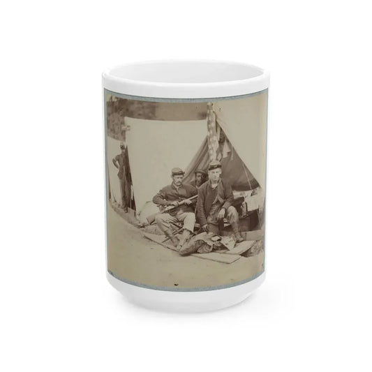 22d New York State Militia Near Harpers Ferry, Va., 1861 I.E.1862 004(2) (U.S. Civil War) White Coffee Mug 15oz - Go Mug Yourself